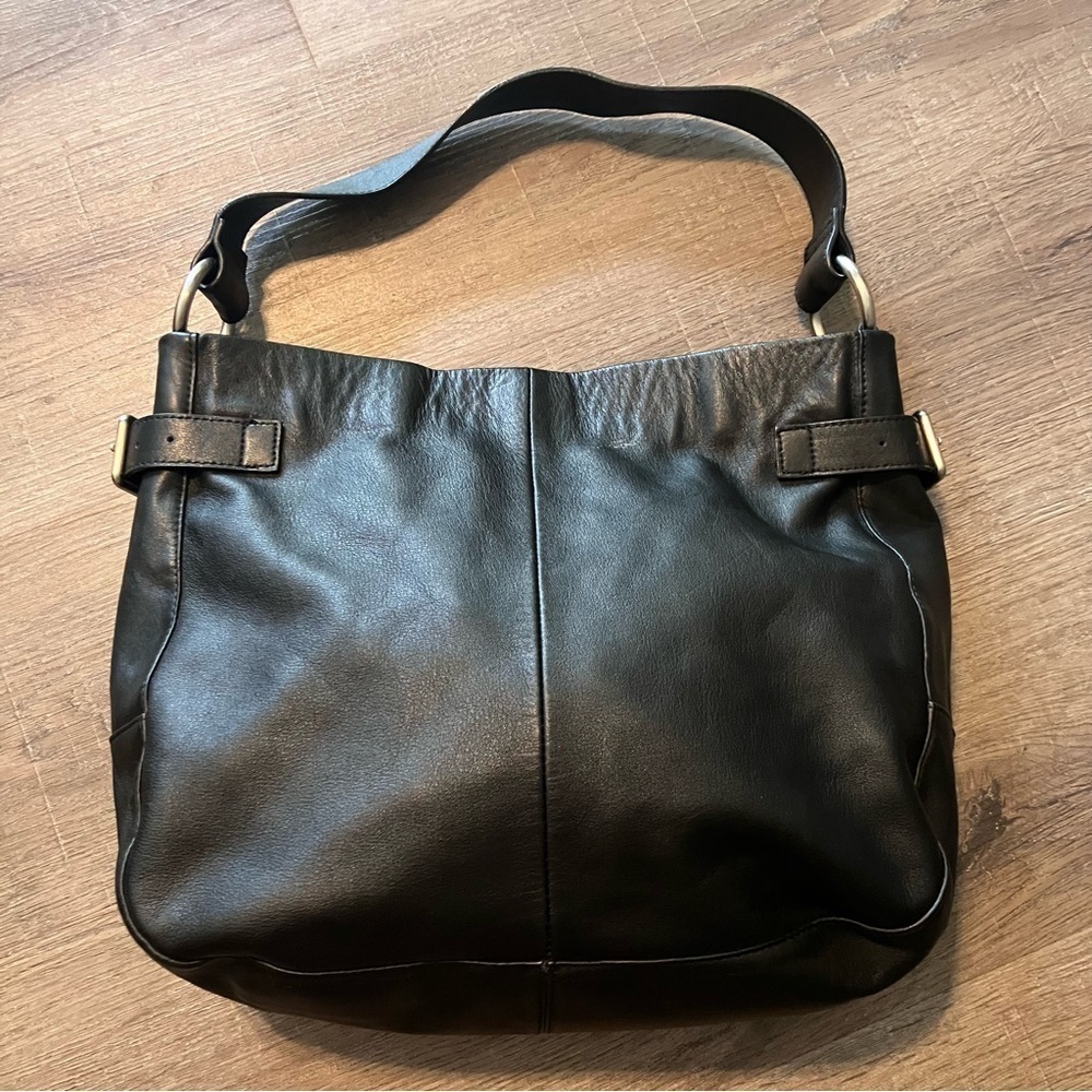 Gap Womens Leather Hobo Bag EUC